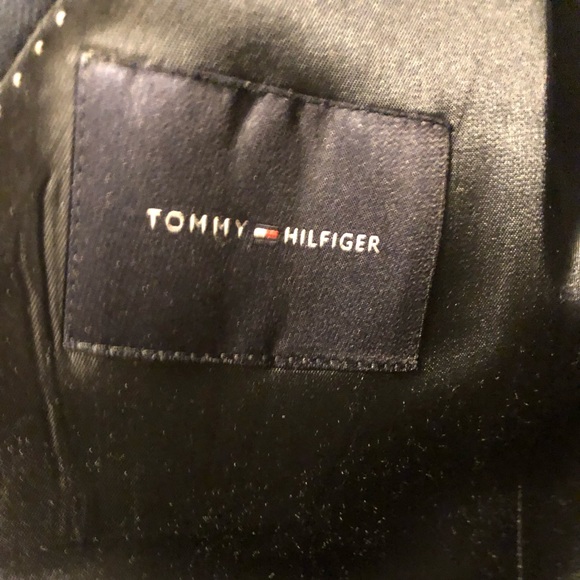 Light Navy Tommy Hilfiger Slim Fit Suit - Picture 4 of 7